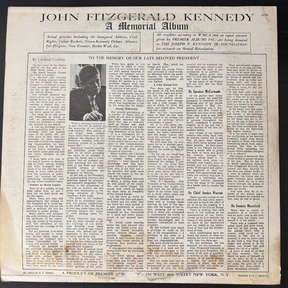 JFK and Douglas MacArtur vinyl - Picture 3 of 5